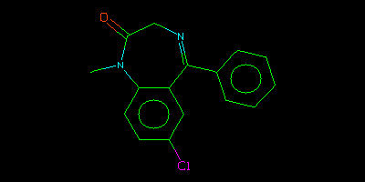 valium diagram